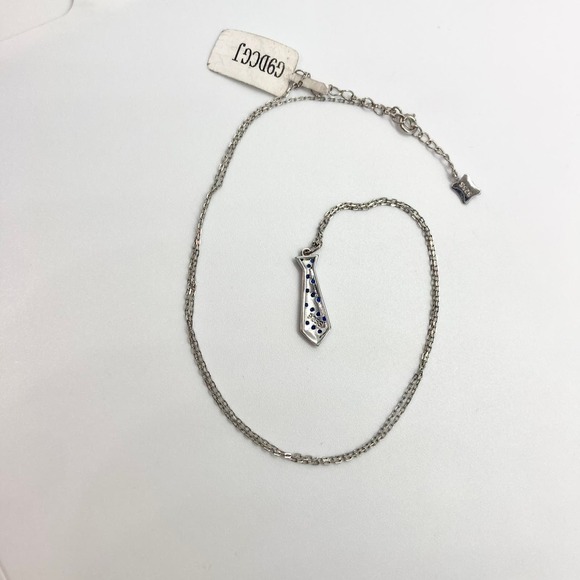 925 Harry Potter Ravenclaw Necktie Necklace - Picture 5 of 10